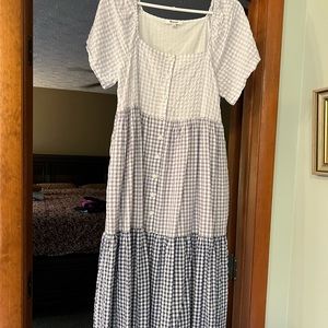 Fun gingham dress from Madewell!